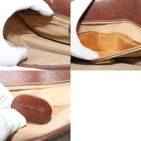 GUCCI Micro GG Supreme Web Sherry Line Bag Pvc Beige Gold 001 113 - Picture 12 of 12